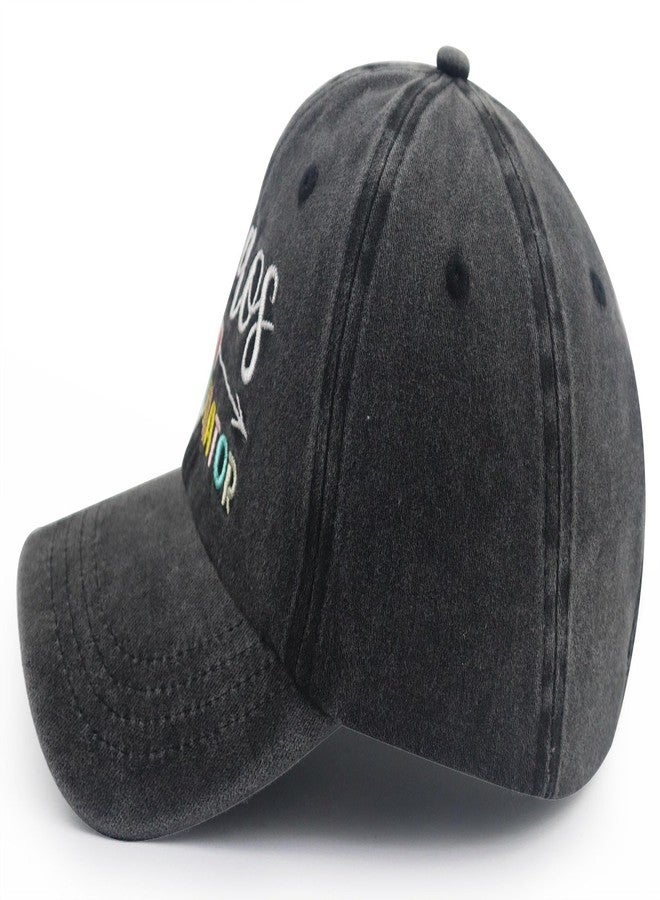 Vxchkerm Chaos Coordinator Gifts for Women, Thank You Gifts Hat, Adjustable Embroidered Washed Cotton Boss Lady Baseball Cap, Birthday Christmas Appreciation Gift for Coworkers Office Manager Teachers Nurse - Image 3